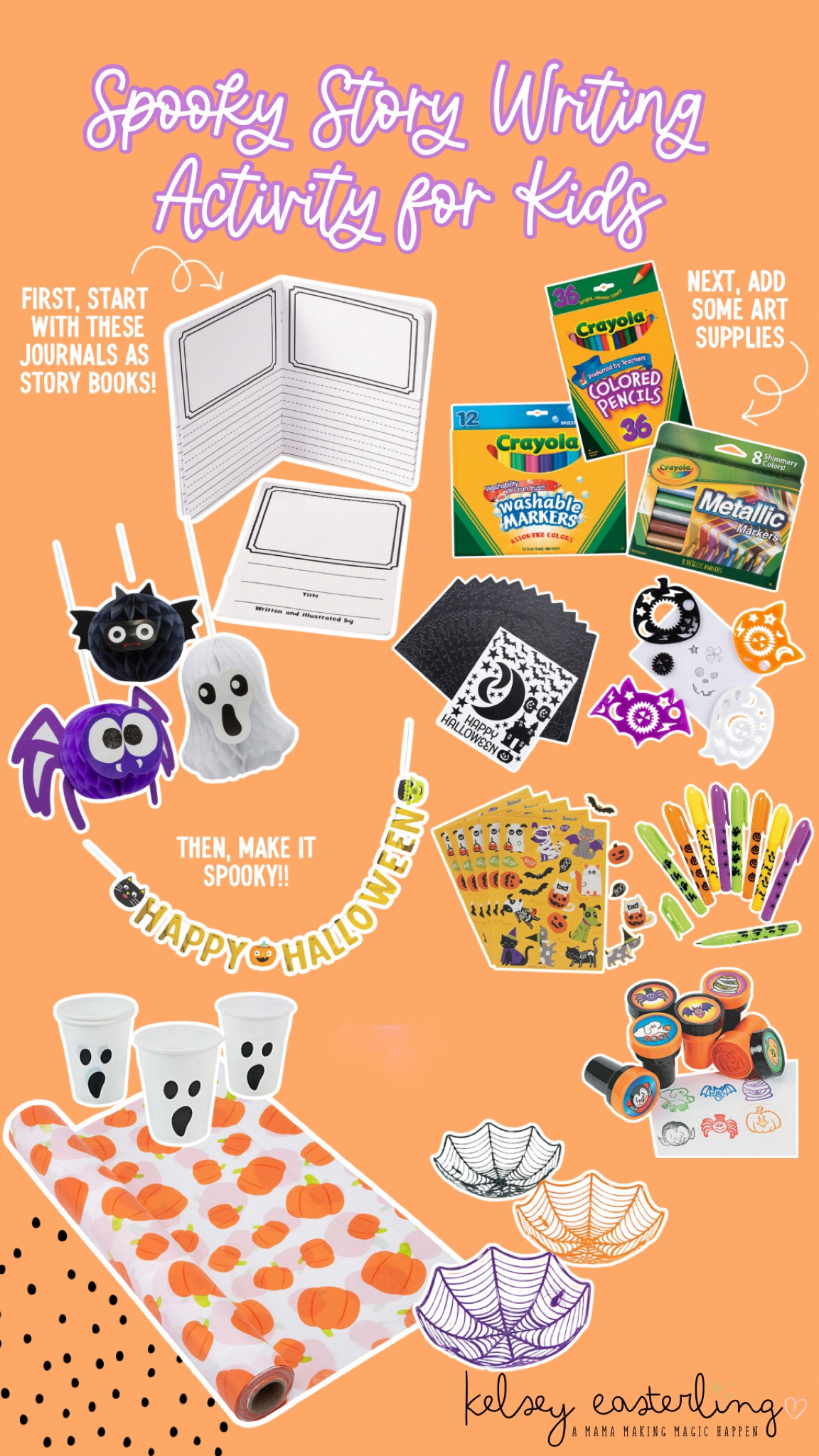 Halloween activity for kids: write your own spooky story! 

#LTKSeasonal #LTKKids #LTKParties