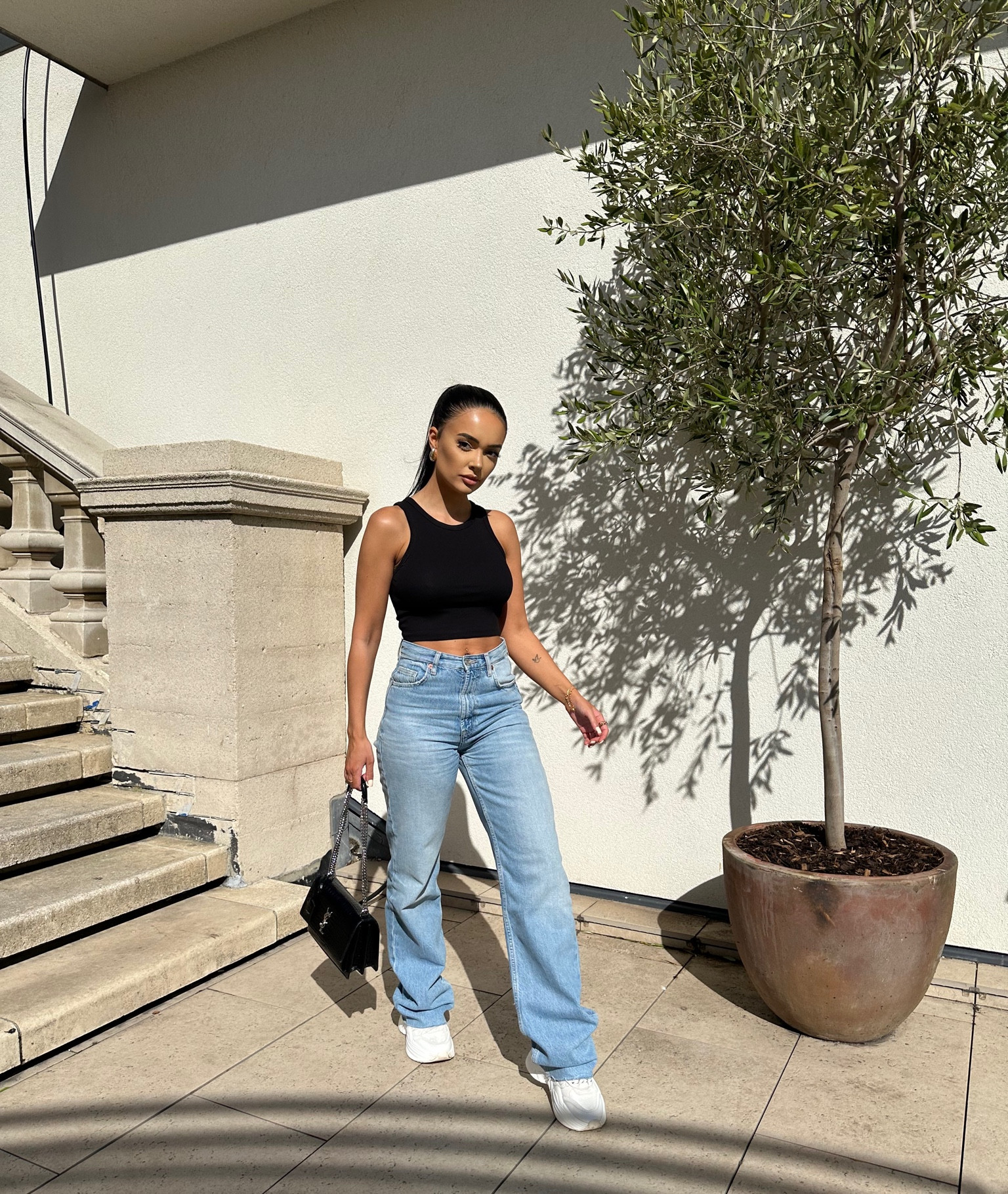 Easy everyday outfit 

Wide leg jeans, wide leg high rise jeans, jeans and a nice top, crop top, jeans, women’s jeans, summer fashion, transitional fashion 

#LTKBacktoSchool #LTKSeasonal #LTKFind