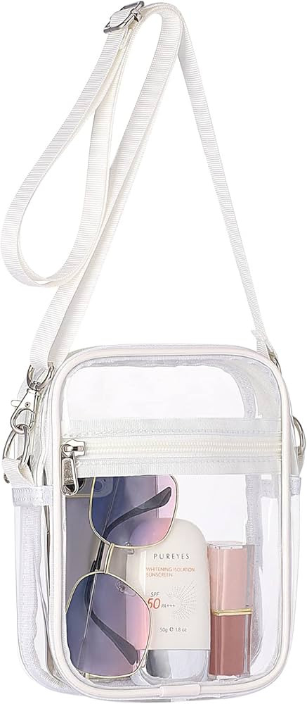 PACKISM Clear Purses for Women Stadium - Clear Bag Stadium Approved, Clear Stadium Bag Crossbody ... | Amazon (US)