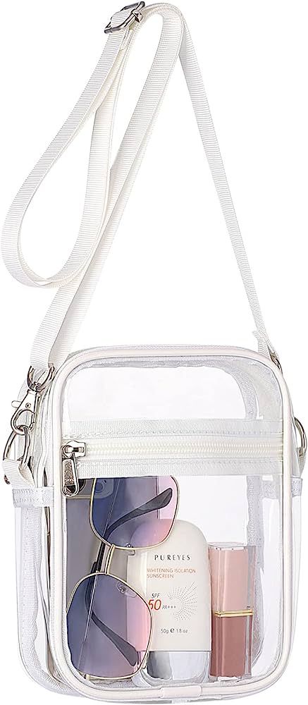 PACKISM Clear Purses for Women Stadium - Clear Bag Stadium Approved, Clear Stadium Bag Crossbody ... | Amazon (US)