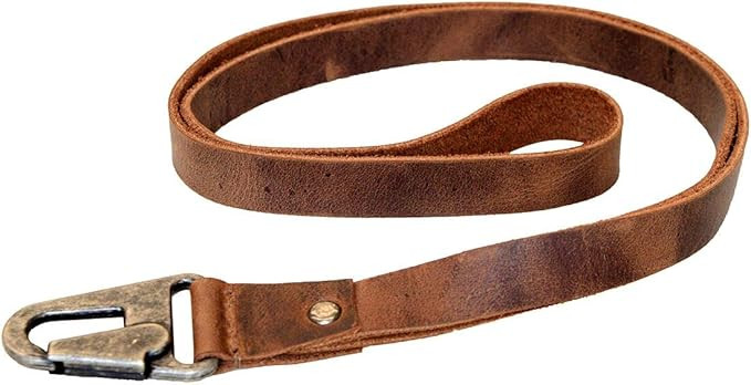 Hide & Drink, Lanyard Keychain Handmade from Full Grain Leather, Clip to Attach to House, Apartme... | Amazon (US)