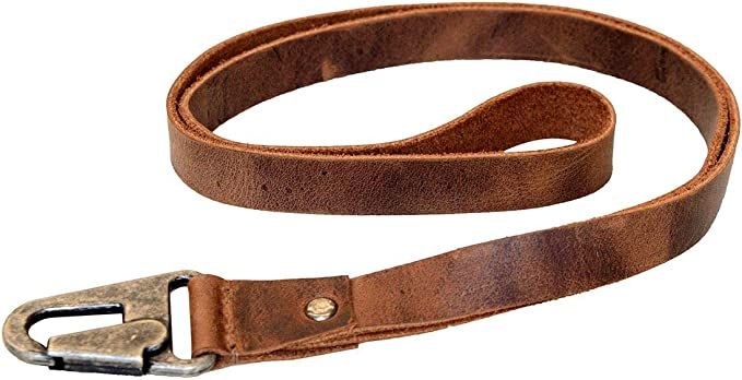 Hide & Drink, Lanyard Keychain Handmade from Full Grain Leather, Clip to Attach to House, Apartme... | Amazon (US)