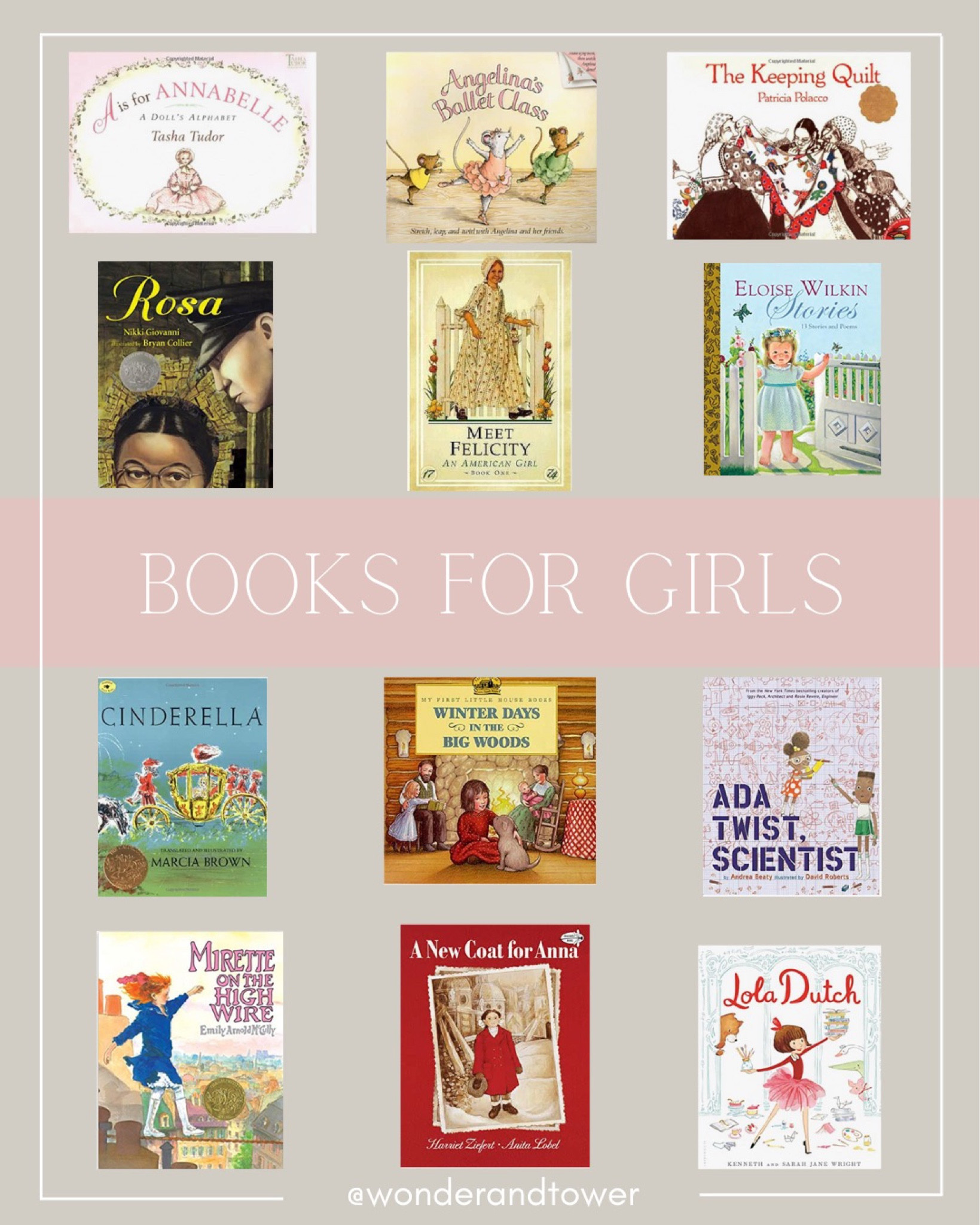 Books for Girls!
Perfect for ages 5-10

#LTKHoliday #LTKbaby #LTKkids