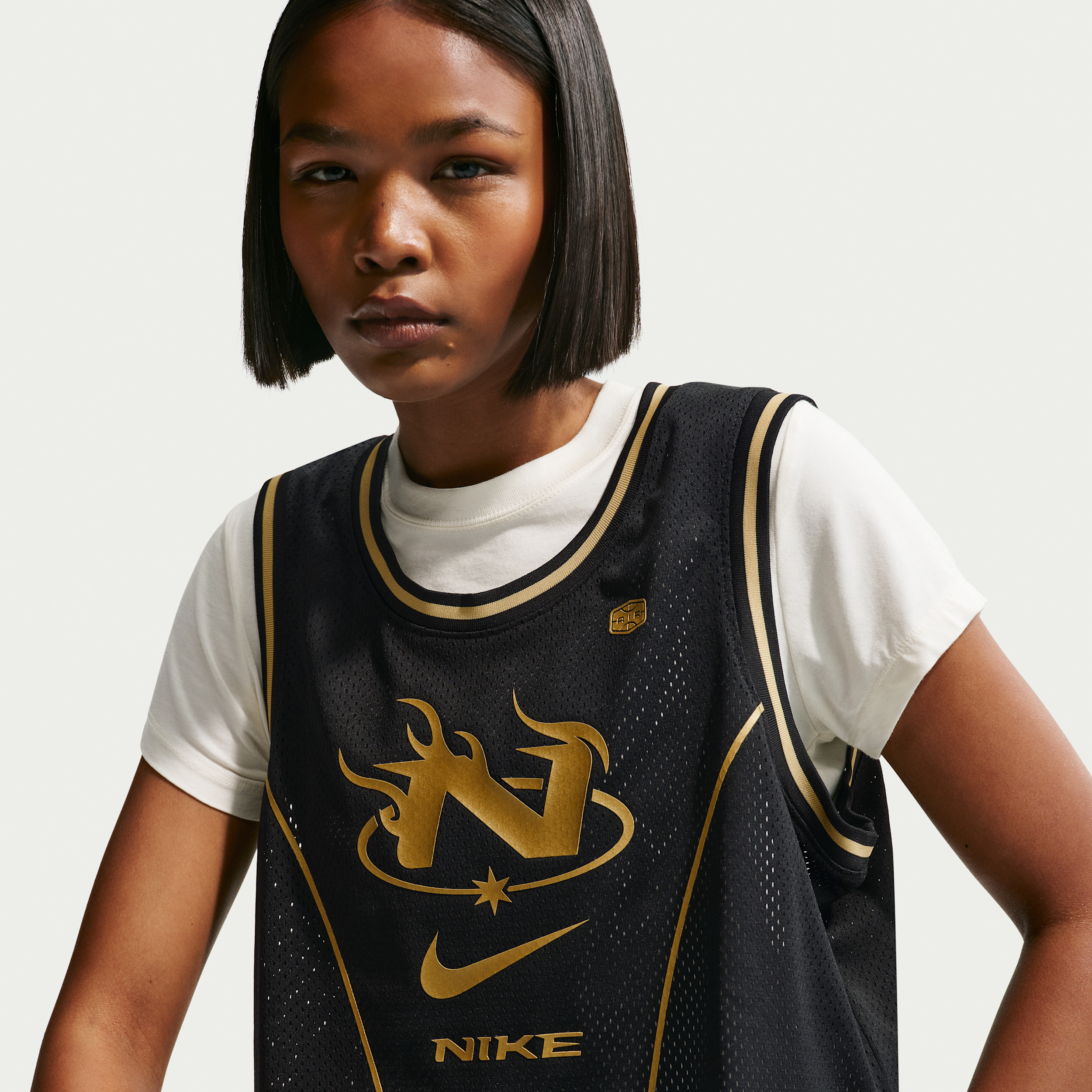 Women's Nike Sportswear Cropped Jersey in Black | IQ1226-010 | Nike (US)