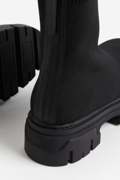 Chunky Sock Boots | H&M (US + CA)