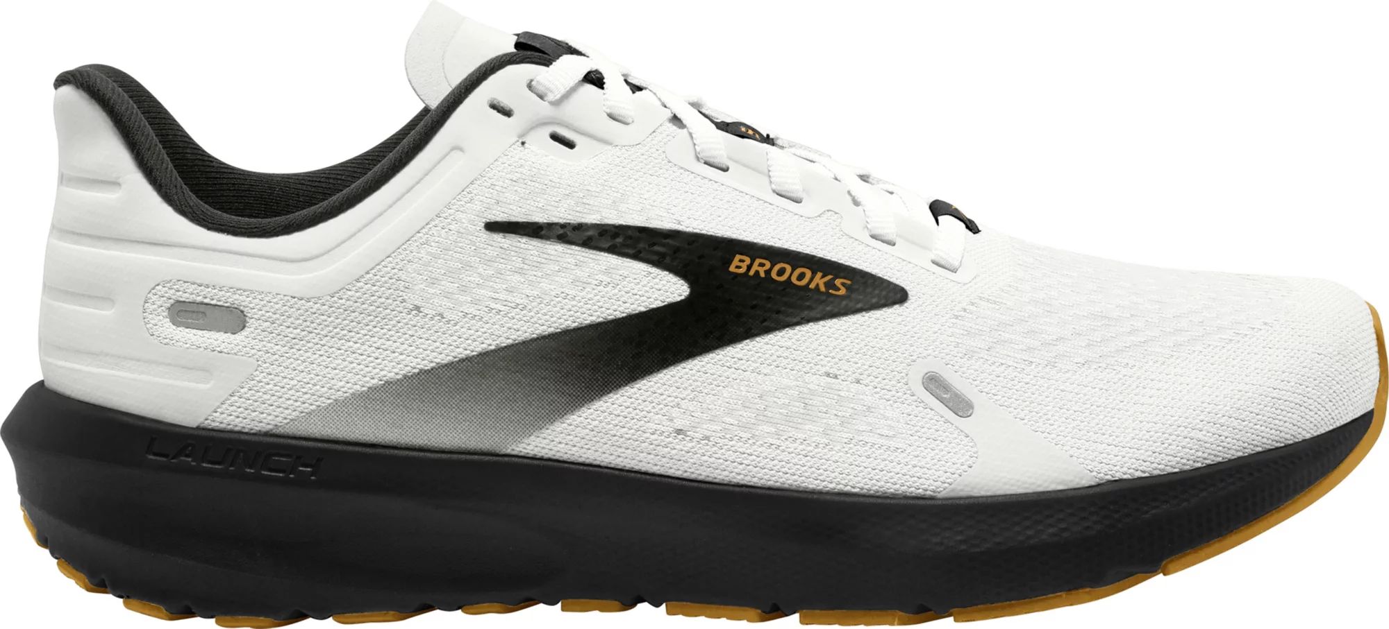 Brooks Women's Launch 9 Running Shoes, Size 6, White/Black | Dick's Sporting Goods