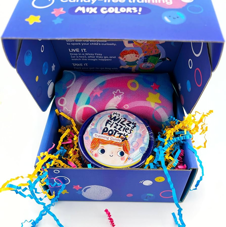 Wizzy Fizzies™ Potty Training Travel Kit with Magic Color-Changing Toilet Stars, Storybook and ... | Amazon (US)