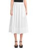 Renee C. Poplin Midi A Line Skirt on SALE | Saks OFF 5TH | Saks Fifth Avenue OFF 5TH