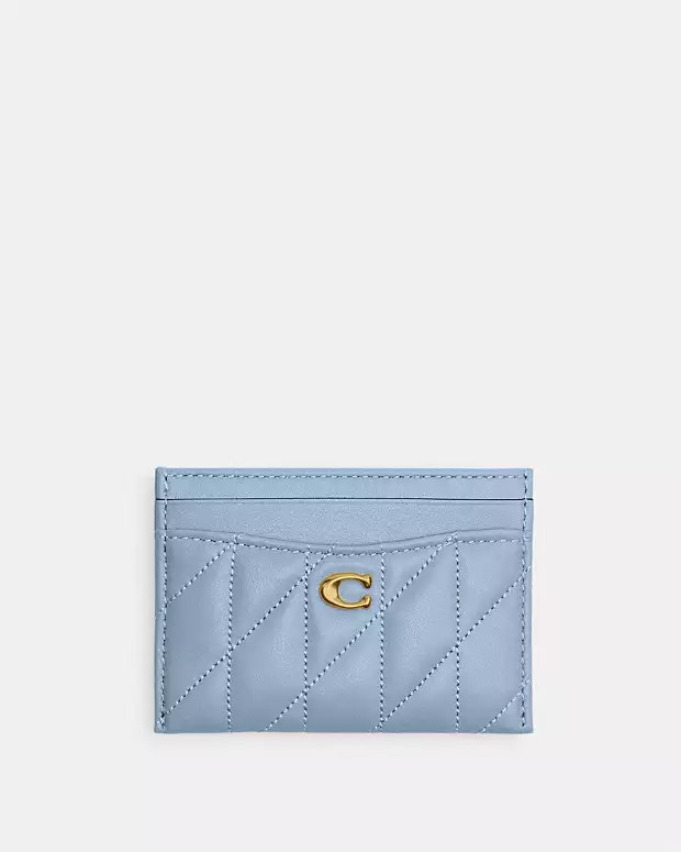 Essential Card Case With Pillow Quilting | Coach (US)