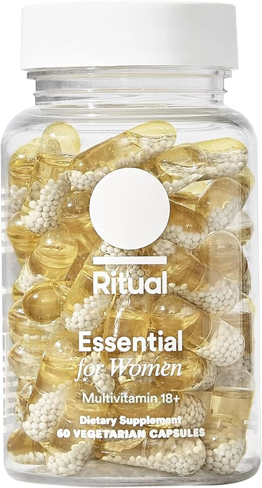 Ritual Multivitamin for Women 18+ with Vitamin D3 for Immune Support*, Vegan Omega 3 DHA, B12, Ir... | Amazon (US)