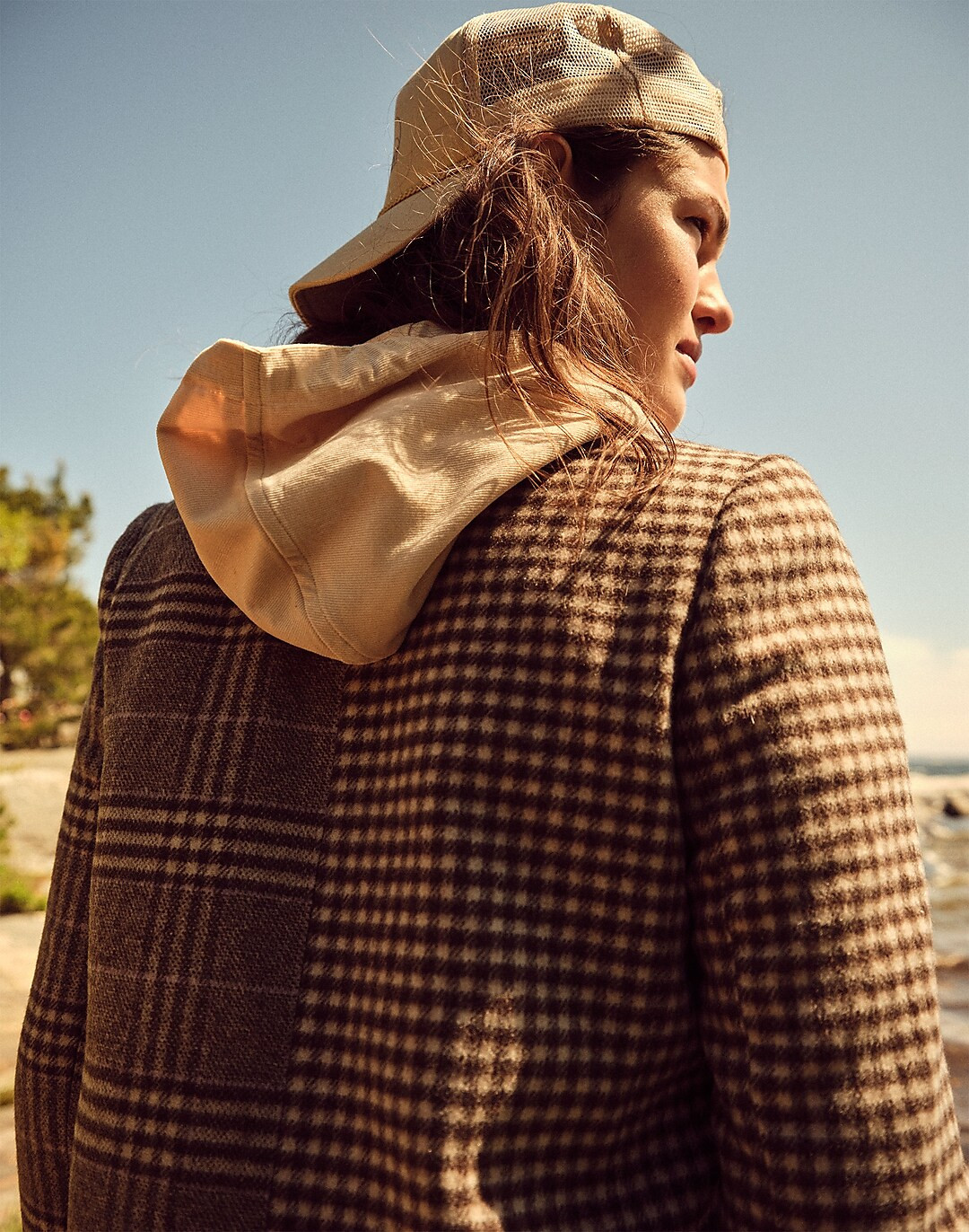 The Larsen Blazer in Mixed Plaid | Madewell
