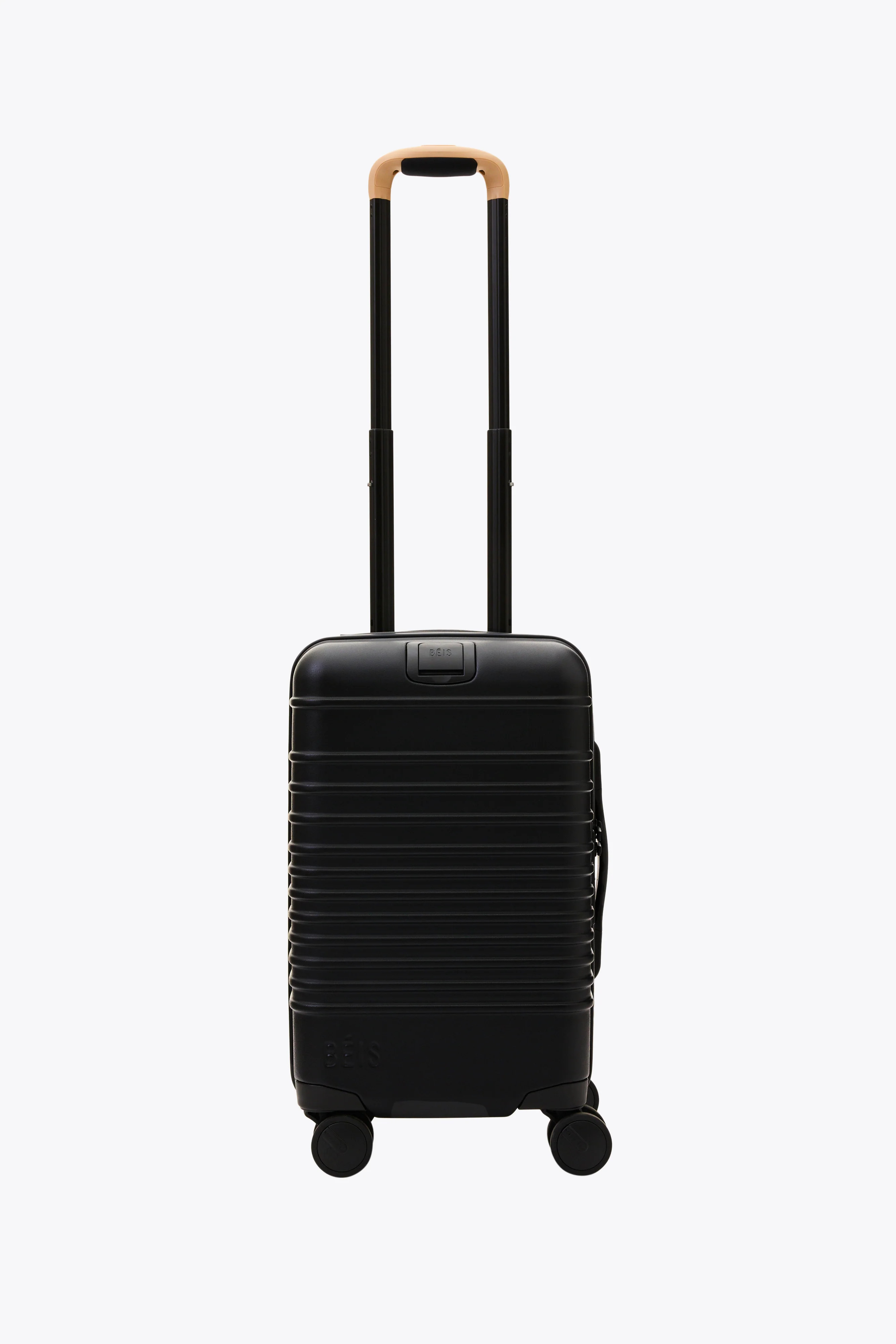 BÉIS 'The Small Carry-On Roller' in Black - Black Small Carry-On Luggage & Lightweight Rolling S... | BEIS