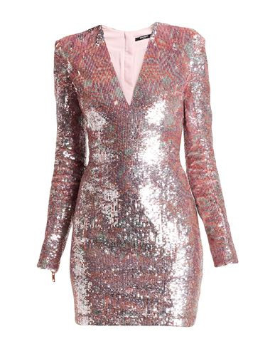 Balmain Woman Mini dress Pink Size 4 Viscose, Acrylic | YOOX (US)