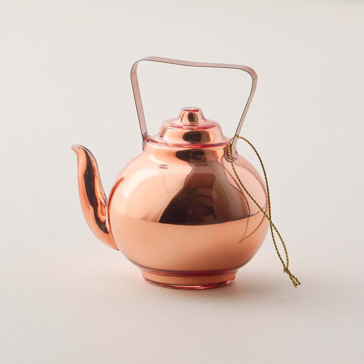 Copper Tea Kettle Ornament | Magnolia