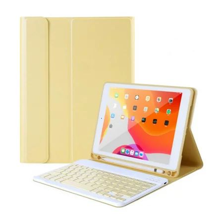 Keyboard Case for iPad Mini Soft PU Back Cover with Pencil Holder & Magnetically Detachable Wireless | Walmart (US)