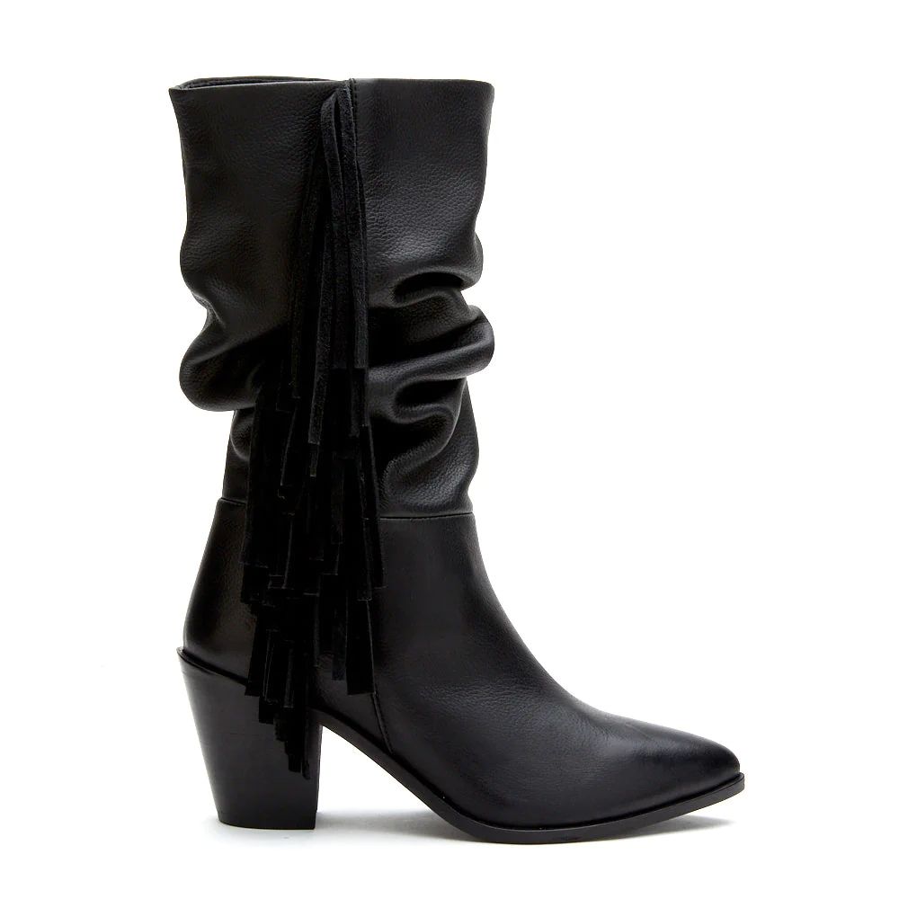 Brin Fringed Mid-Calf Boot | Matisse Footwear