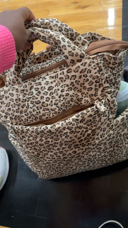 New Beis leopard diaper bag. In love with it 

#LTKfamily #LTKkids #LTKbaby