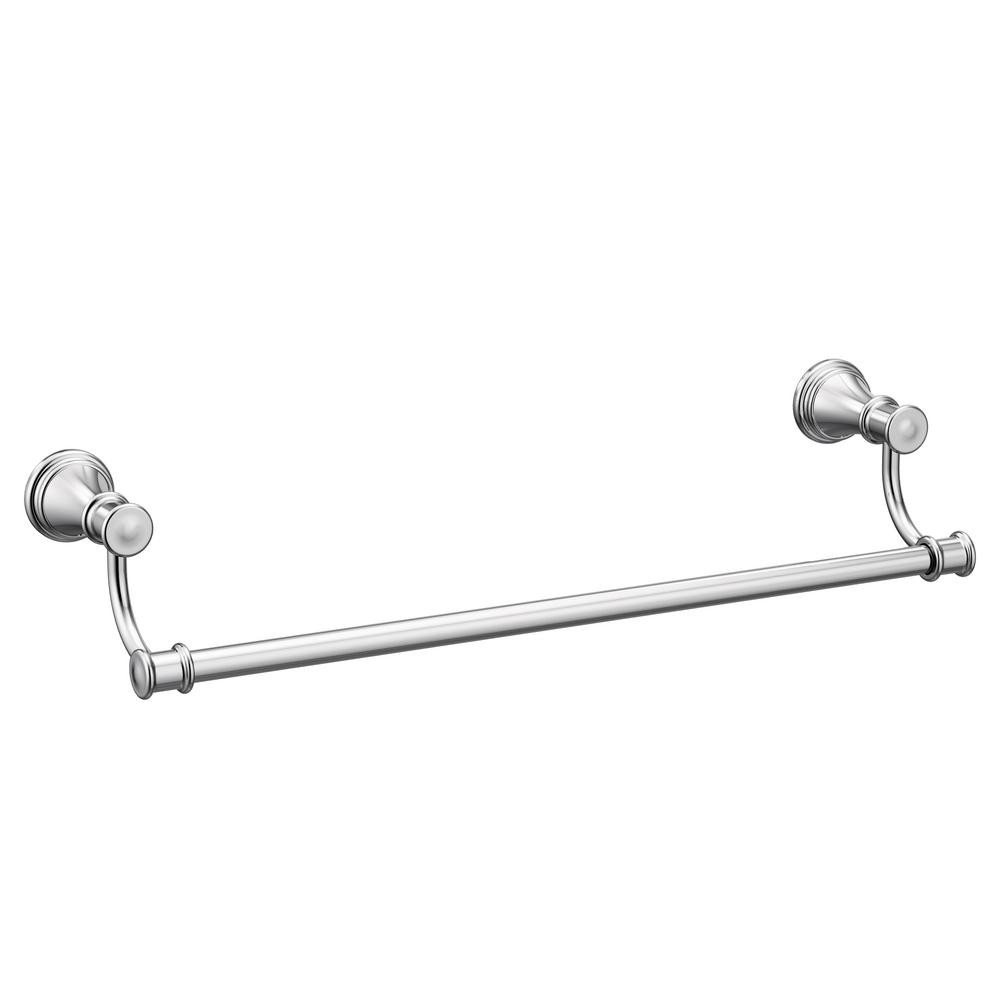 Belfield 18 in. Towel Bar in Chrome | The Home Depot