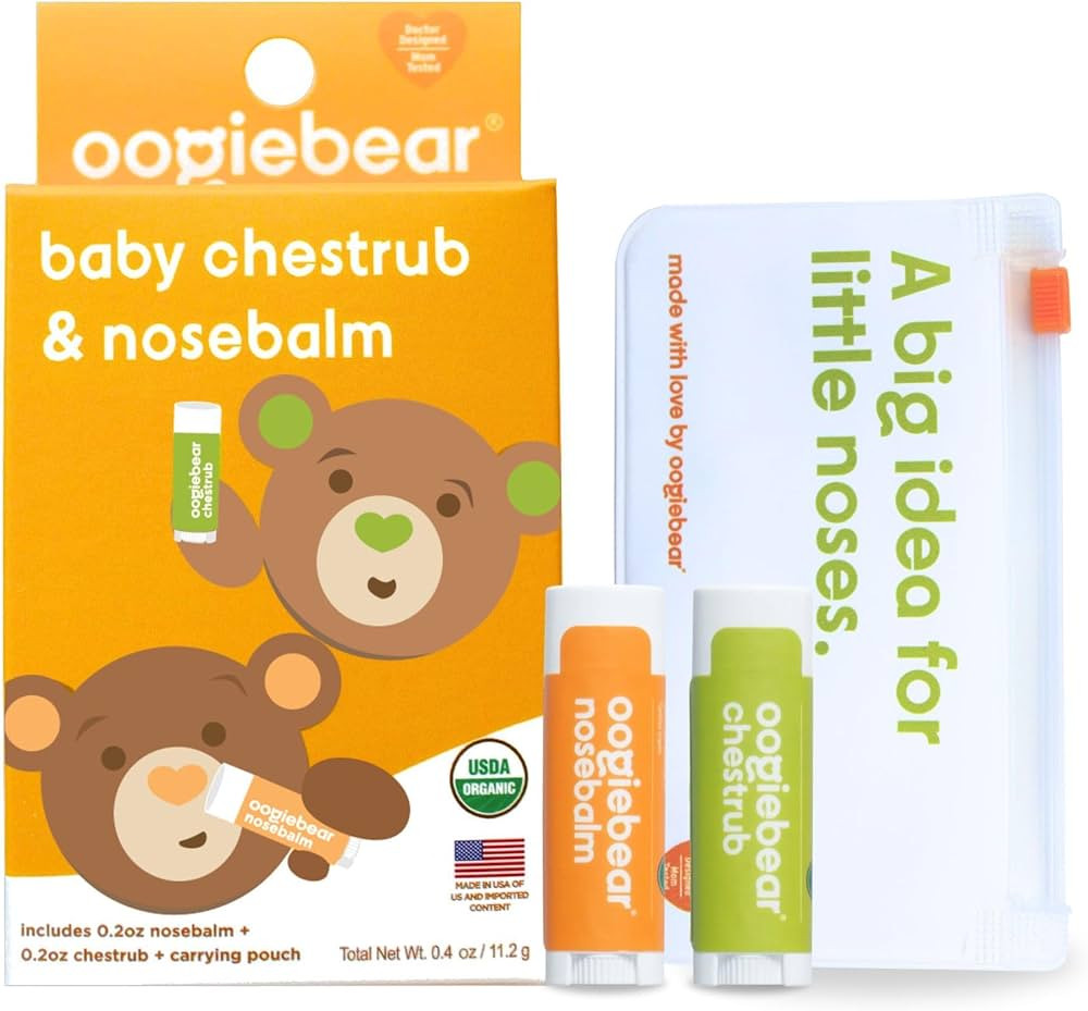 oogiebear Organic Nourishing Body Balm to Relief Dry Itchy Skin - Multipurpose & Sickness, Conges... | Amazon (US)