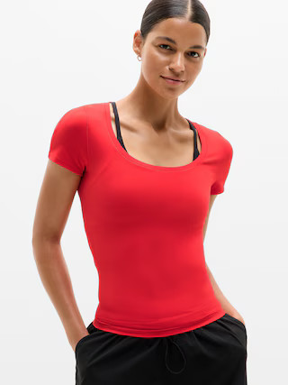 Transcend Scoop Tee | Athleta