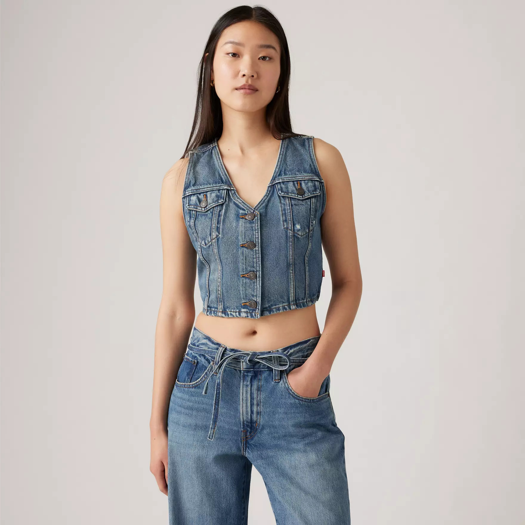 Bella Denim Corset Top | Levi's US