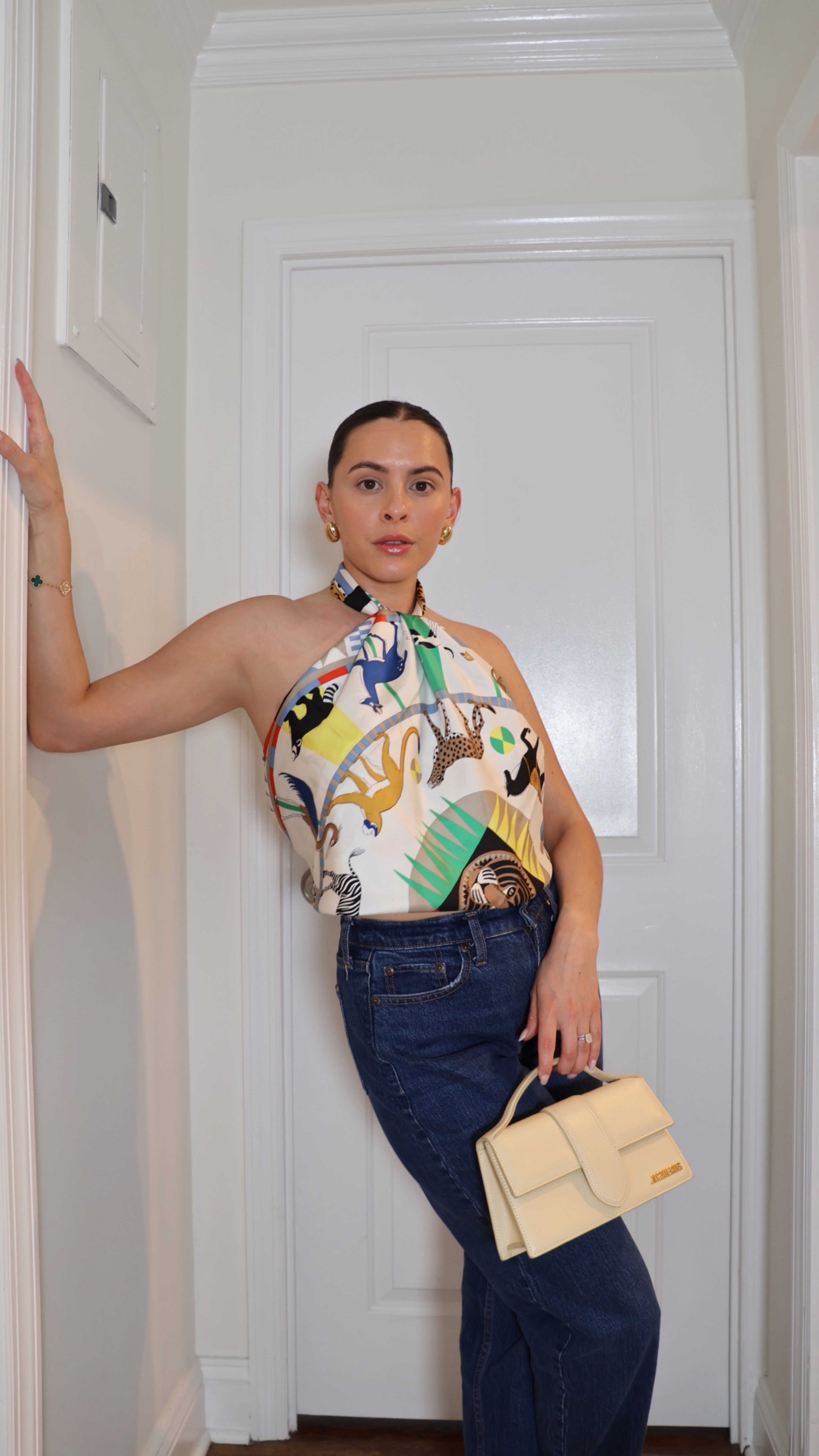 Scarf top outfitt

#LTKItBag #LTKBeauty #LTKStyleTip