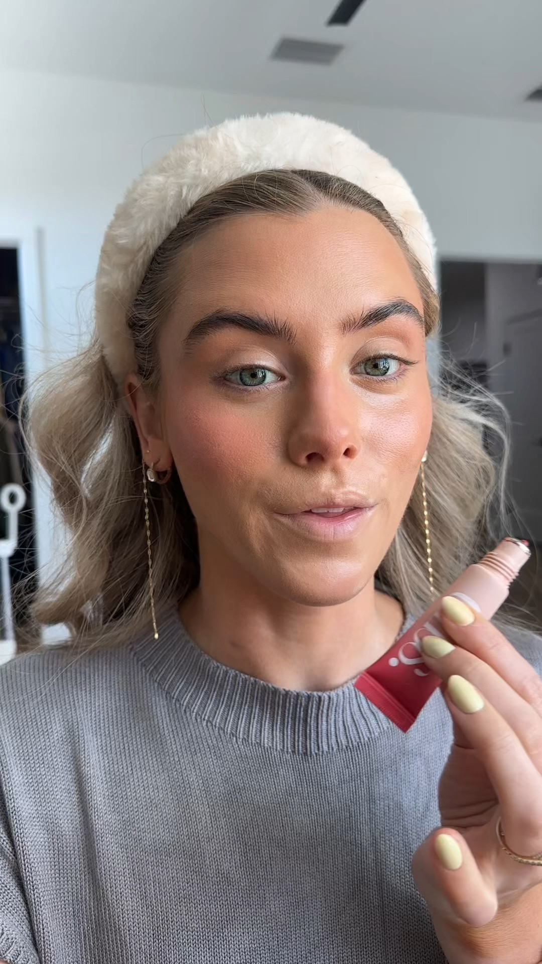 My code is SLOANE. A weightless liquid blush with serious pigment and a soft-stain finish. Cool Blush Serum Cheek Tint delivers buildable payoff—from a natural flush to bold color—with just a drop. Powered by squalane, hyaluronic acid, and hibiscus extract, it blends seamlessly into skin for a “just-pinched” look that stays put. The cooling metal tip delivers a unique swipe of color that looks more like skin and less like effort.

Shade Descriptions:
 
Cool Girl - Midtone Rose
Summer Girl - Bright Coral
Moody Girl - Bronzed Terracotta
Lover Girl - Warm Berry @dibsbeauty 

#LTKgrwm #LTKselfcare #LTKBeauty