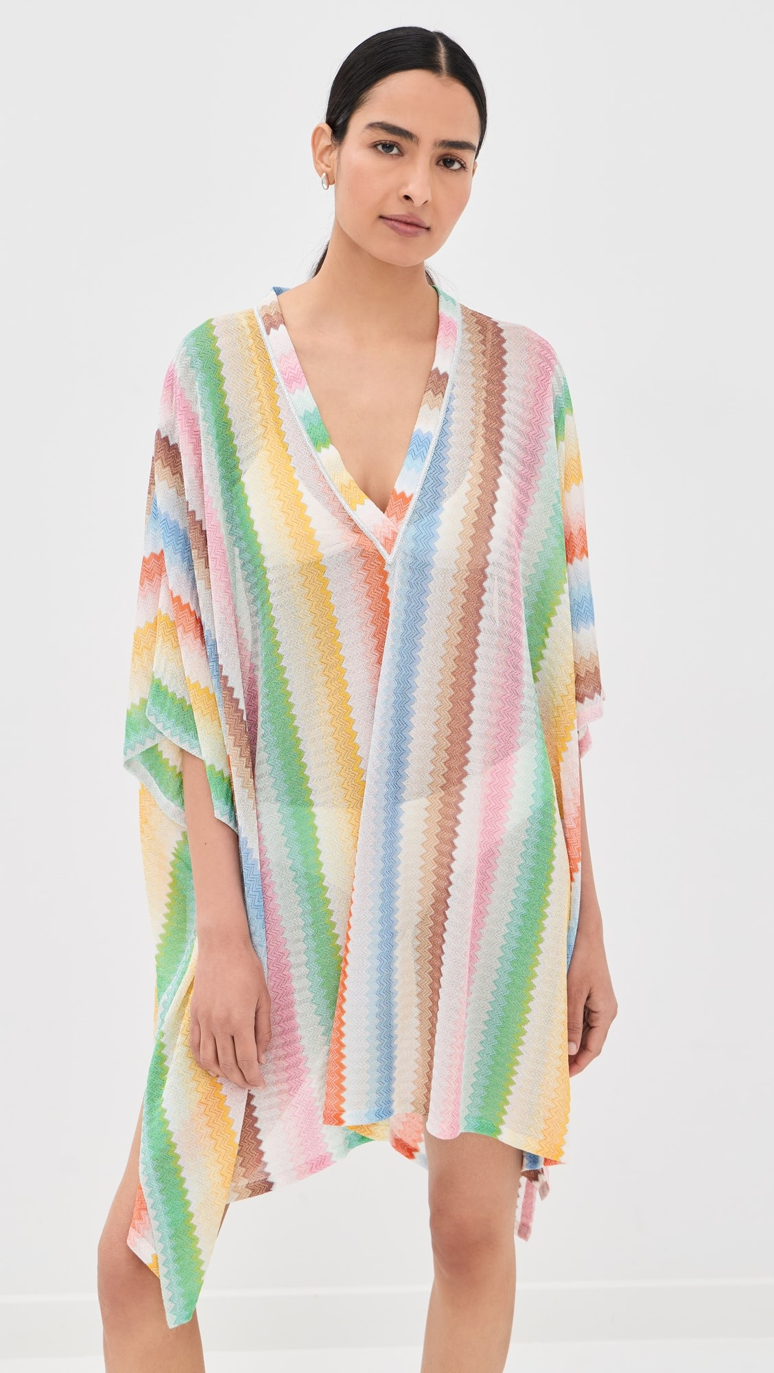 V Neck Short Cover Up Dress | Shopbop