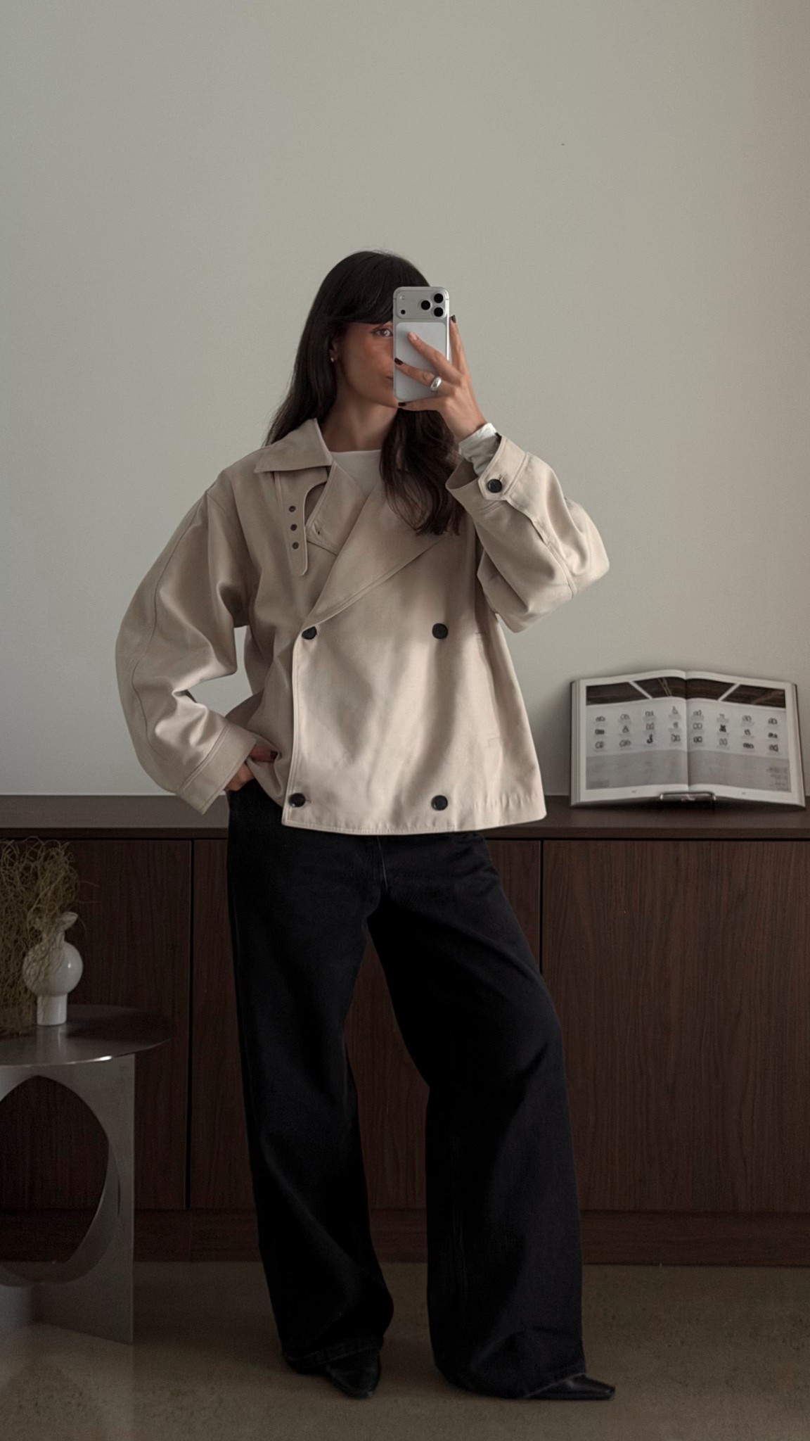 The perfect boxy cropped trench for autumn! Size up for a similar fit 

#LTKaustralia