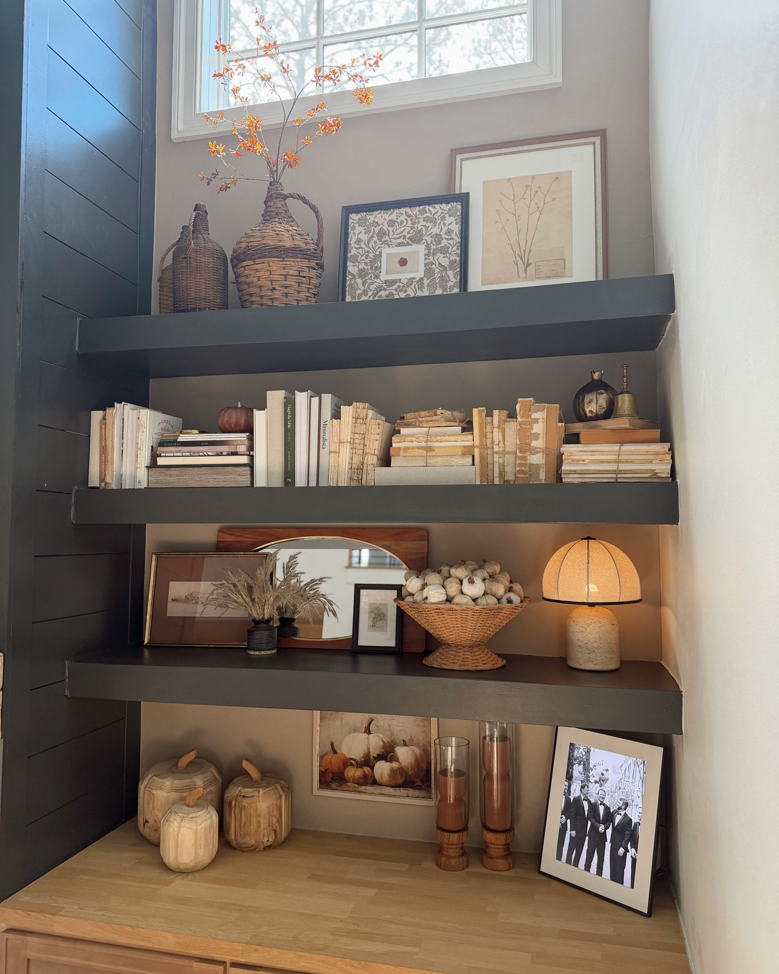 Fall built ins details 🍂🤎🕯️ tried to link as much as I could! Lots of old pieces, antiques, etc. 😌

@Target @Walmart @Michaels @tjmaxx @Pottery Barn / Amazon home / cozy fall decor / living room built ins / Holley Gabrielle

#LTKHome #LTKSeasonal