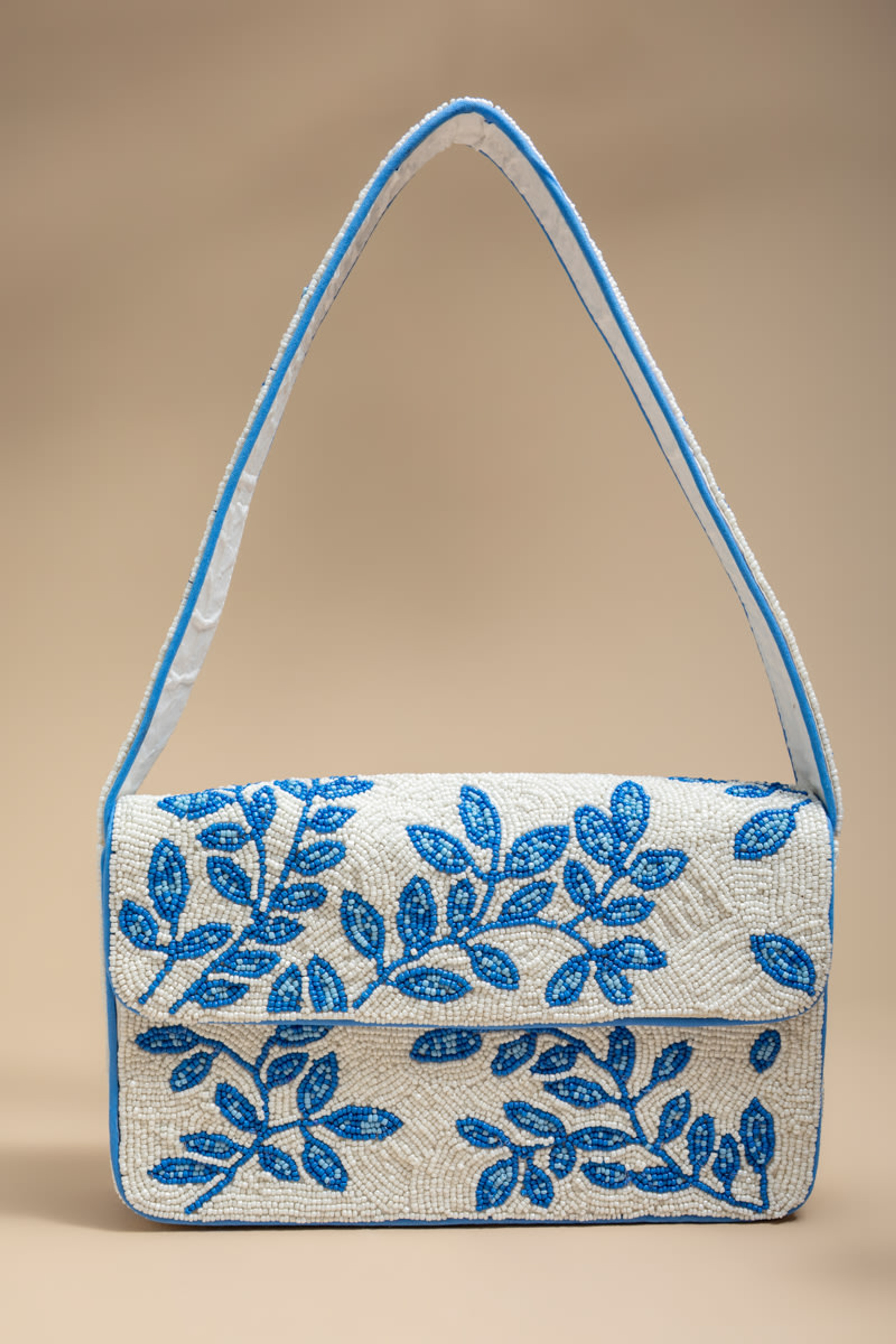 Stacy Floral Beaded Clutch Bag | Francesca's