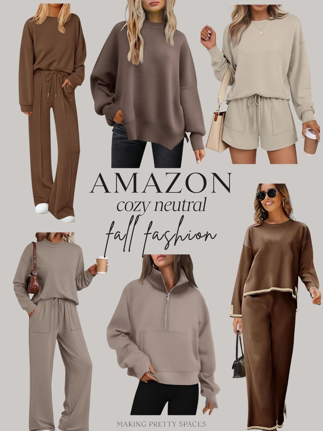 Shop these neutral cozy fall fashion finds from Amazon! Amazon fashion, fall fashion, matching set, lounge wear 

 #LTKSeasonal #LTKFindsUnder50 #LTKStyleTip
