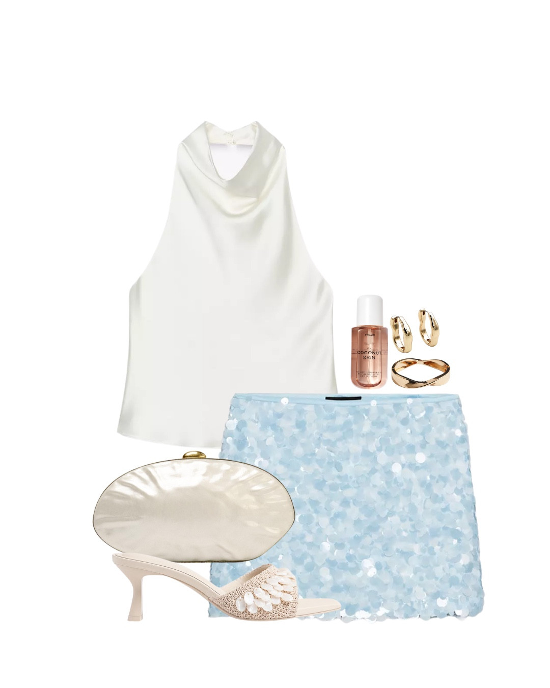 Styling the new Zara sequin skirt 🥹🩵

#LTKuk #LTKeurope #LTKsummer