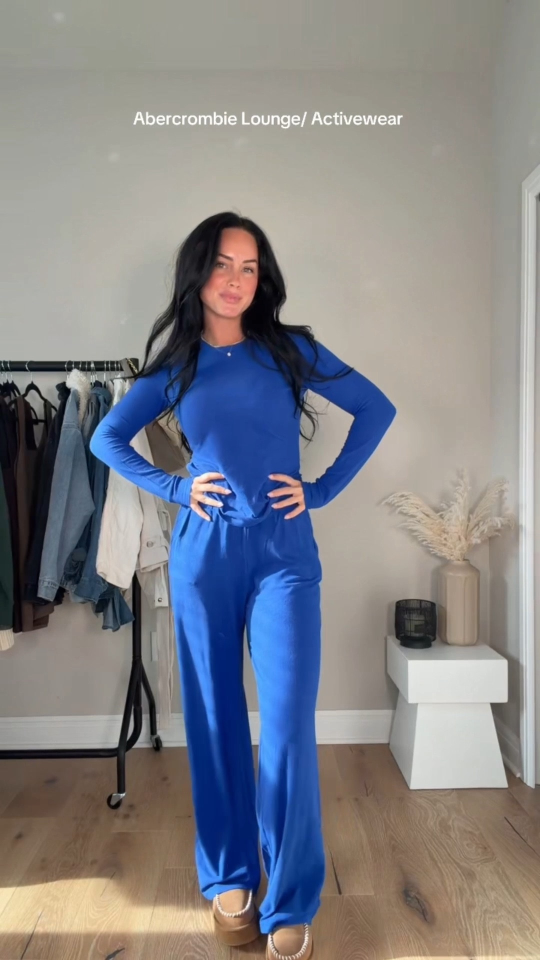 So many cute lounge and activewear pieces are on sale at Abercrombie right now 🤍 I will have these on my LTK in the Abercrombie section! 

My sizing 5’7, 145lbs, 32dd
I’m wearing size smalls 

#LTKFindsUnder100 #LTKSaleAlert #LTKootd