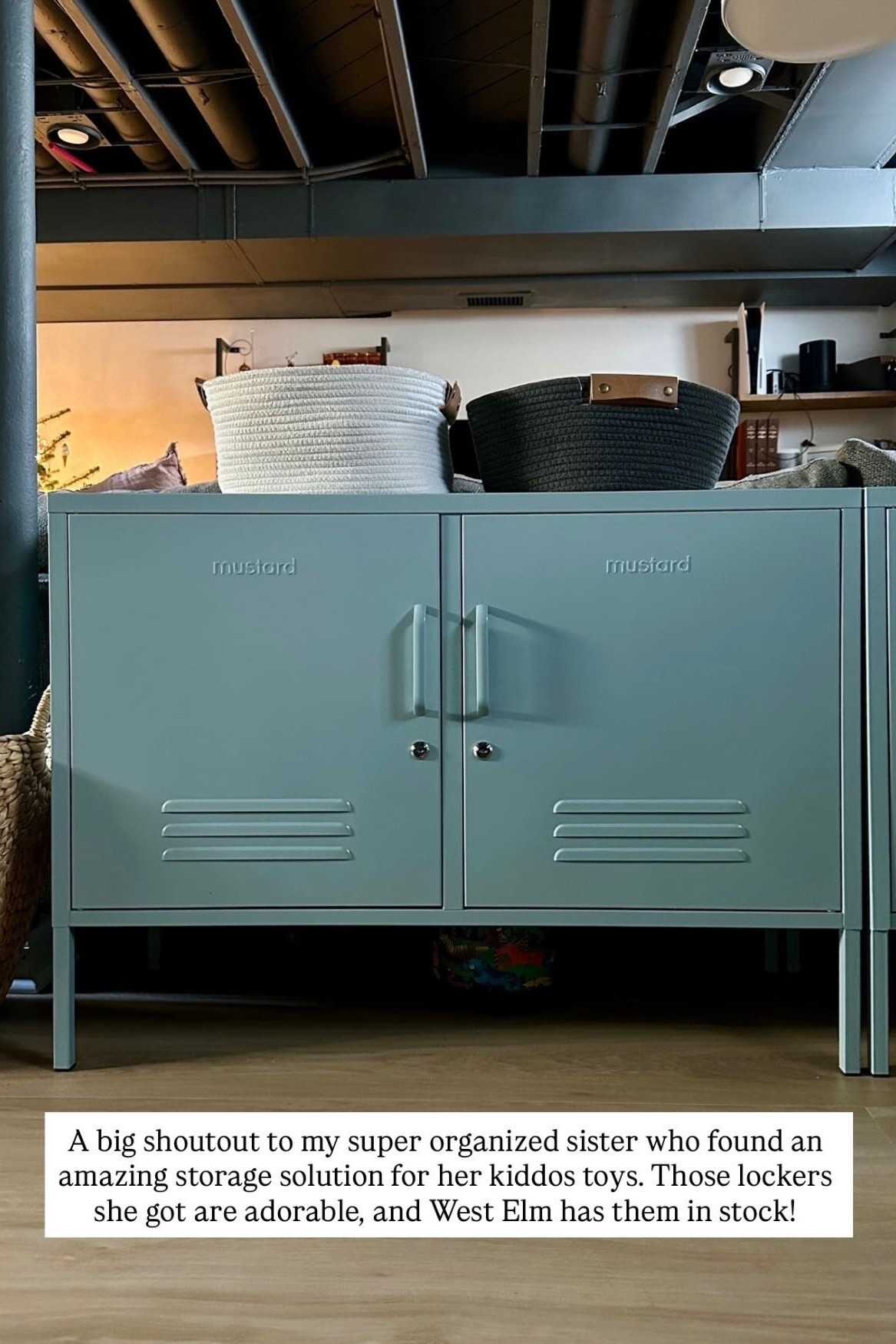 New year = time for home organization. These mustard made lockers are colorful, cute, and the brand is female owned.💁🏼‍♀️ Perfect for storing all of those toys!

#LTKHome #LTKKids #LTKFindsUnder50