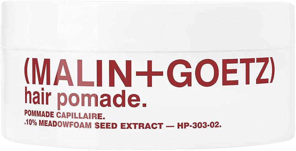 Malin + Goetz Hair Pomade â€” unisex firm lightweight flexible holds all day, for any hair t... | Amazon (US)