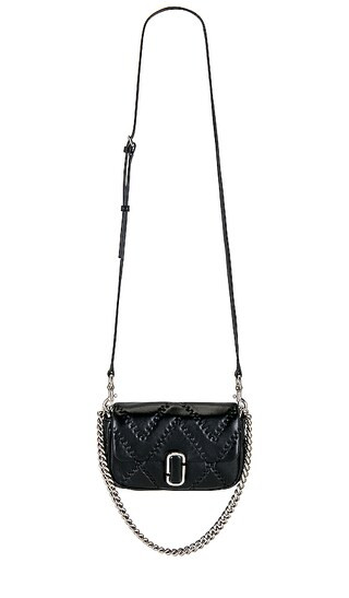 The Mini Quilted J Marc Shoulder Bag in Black | Revolve Clothing (Global)