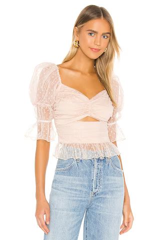 LPA Dolores Top in Nude from Revolve.com | Revolve Clothing (Global)