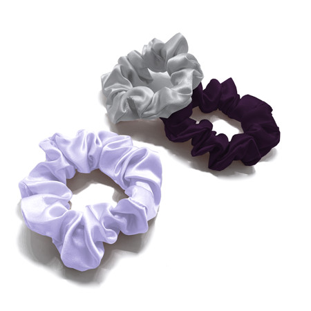 MYK Silk 100% Mulberry Silk Small Scrunchies Skinnies Set Gentle Hair Tie for Women Girls Curly Hair | Walmart (US)
