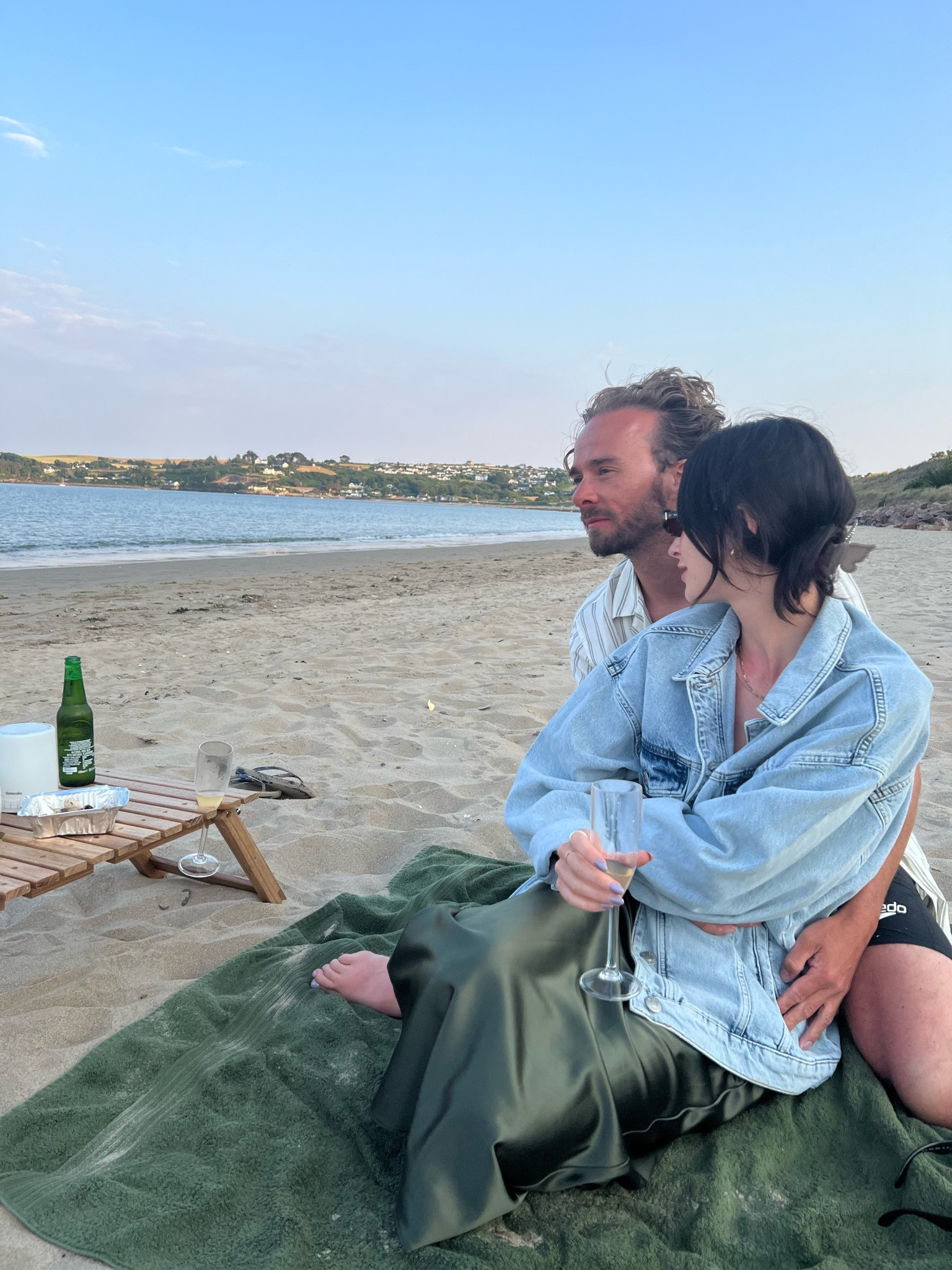 denim jacket by river island 
skirt by river island 
bikini by hunza g 
sunglasses by velvet canyon 
hair clip by emi jay 

#LTKstyletip #LTKSeasonal #LTKeurope