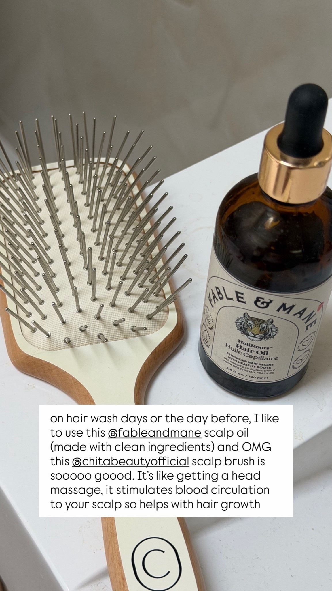 Hair wash day essentials, esp since I’m dealing with postpartum hair loss. 

Scalp oil for healthier hair growth and scalp brush for better blood circulation to stimulate hair growth.

#LTKselfcare #LTKBeauty #LTKmomlife