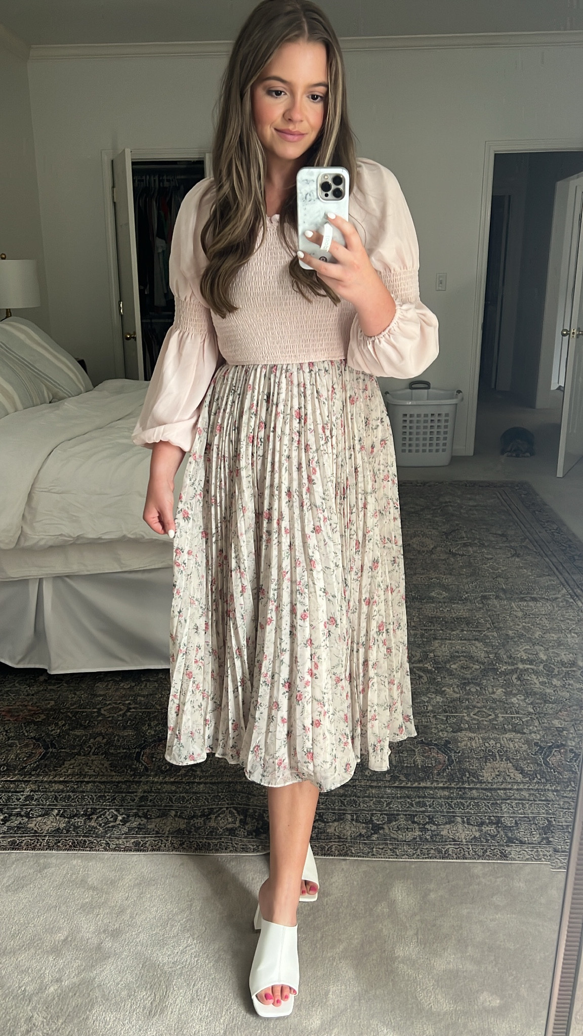 Ivy City Jolie dress 
Sized down to a small. Could stick tts too. Also comes in little girl sizes! 
Church dress
Mommy and me
Matching dresses
Fall dress
Modest fashion
Sunday style 

#LTKSeasonal #LTKfamily #LTKstyletip