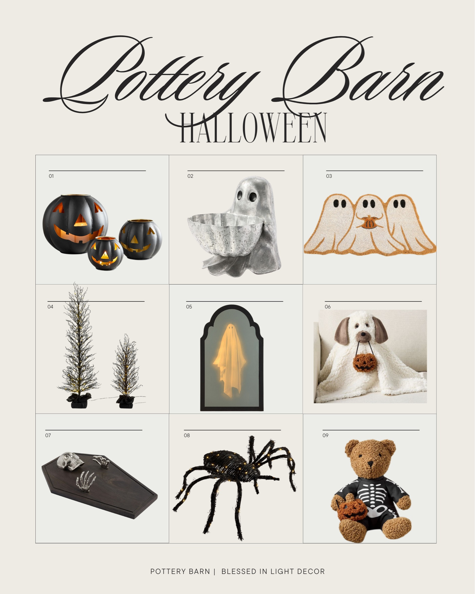 Halloween is here Pottery Barn #potterybarn #halloween #halloween2024 