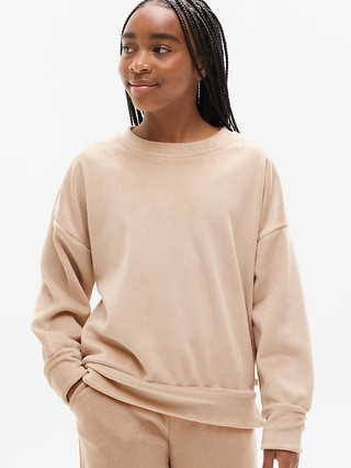 Athleta Girl Cozy Rib Crewneck | Athleta