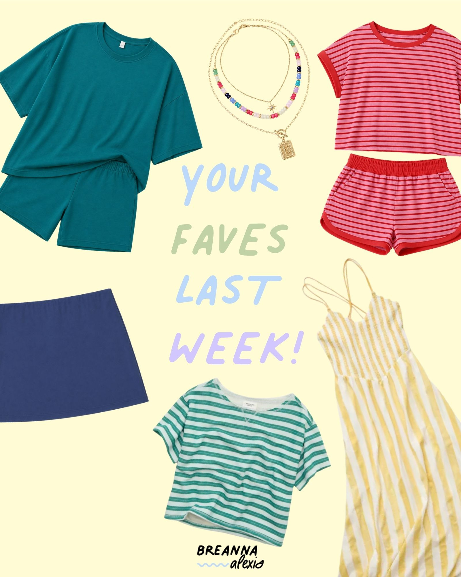 The weekly best sellers are here! These Amazon sets were a hit! I’m also loving this athletic skirt from Target. Don’t miss the AE finds—their summer new arrivals are so good! 

 #LTKootd #LTKmomlife #LTKSeasonal