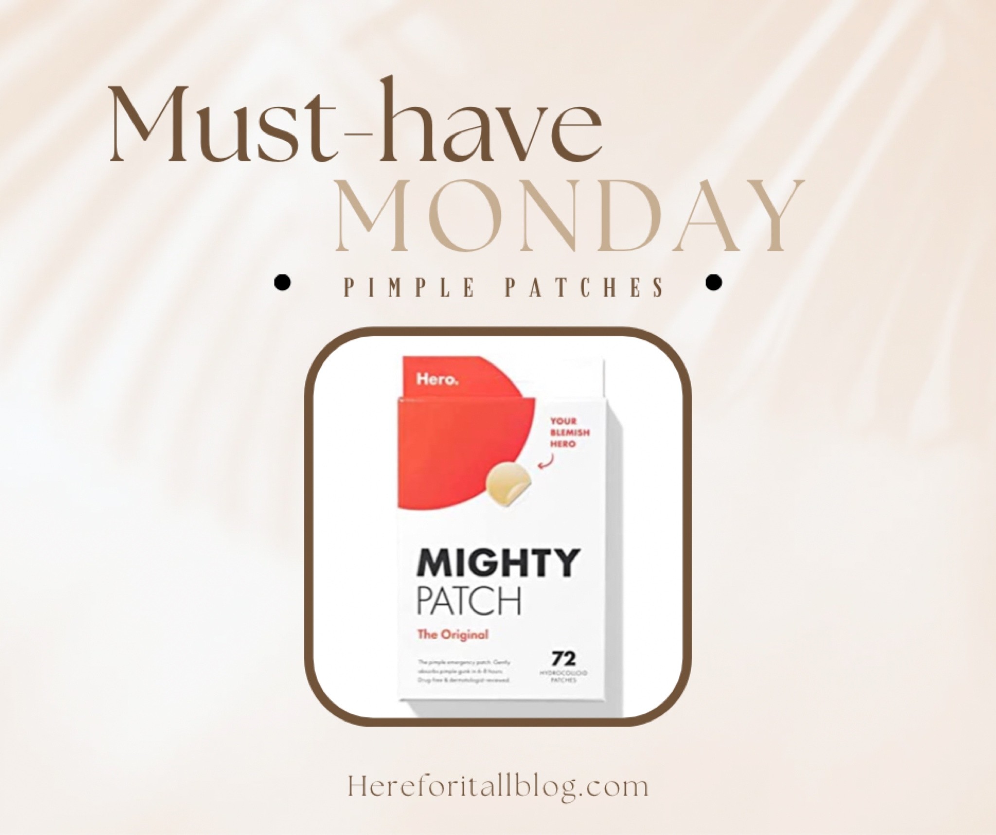 IYKYK-these patches are life changing. They deflate a blemish in hours! And you can literally see the gunk it draws out of your skin, no squeezing or picking required. We keep them stocked at our house. I’m wearing one right now!

#LTKfamily #LTKhome #LTKbeauty