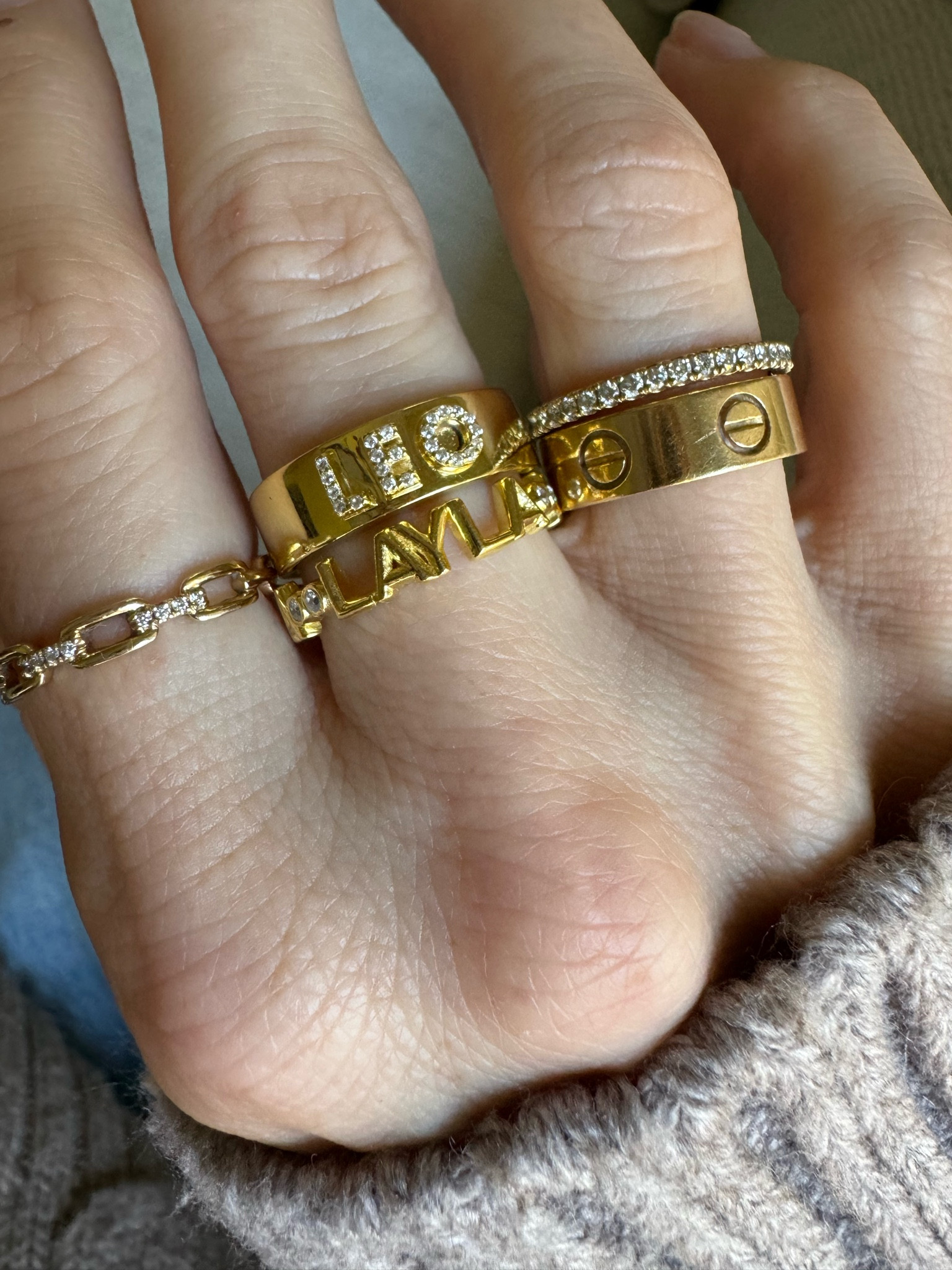 Custom kids name rings! Currently 25% off! These make the perfect gift for the holidays, birthdays, new baby! 

#LTKBump #LTKBaby #LTKFamily