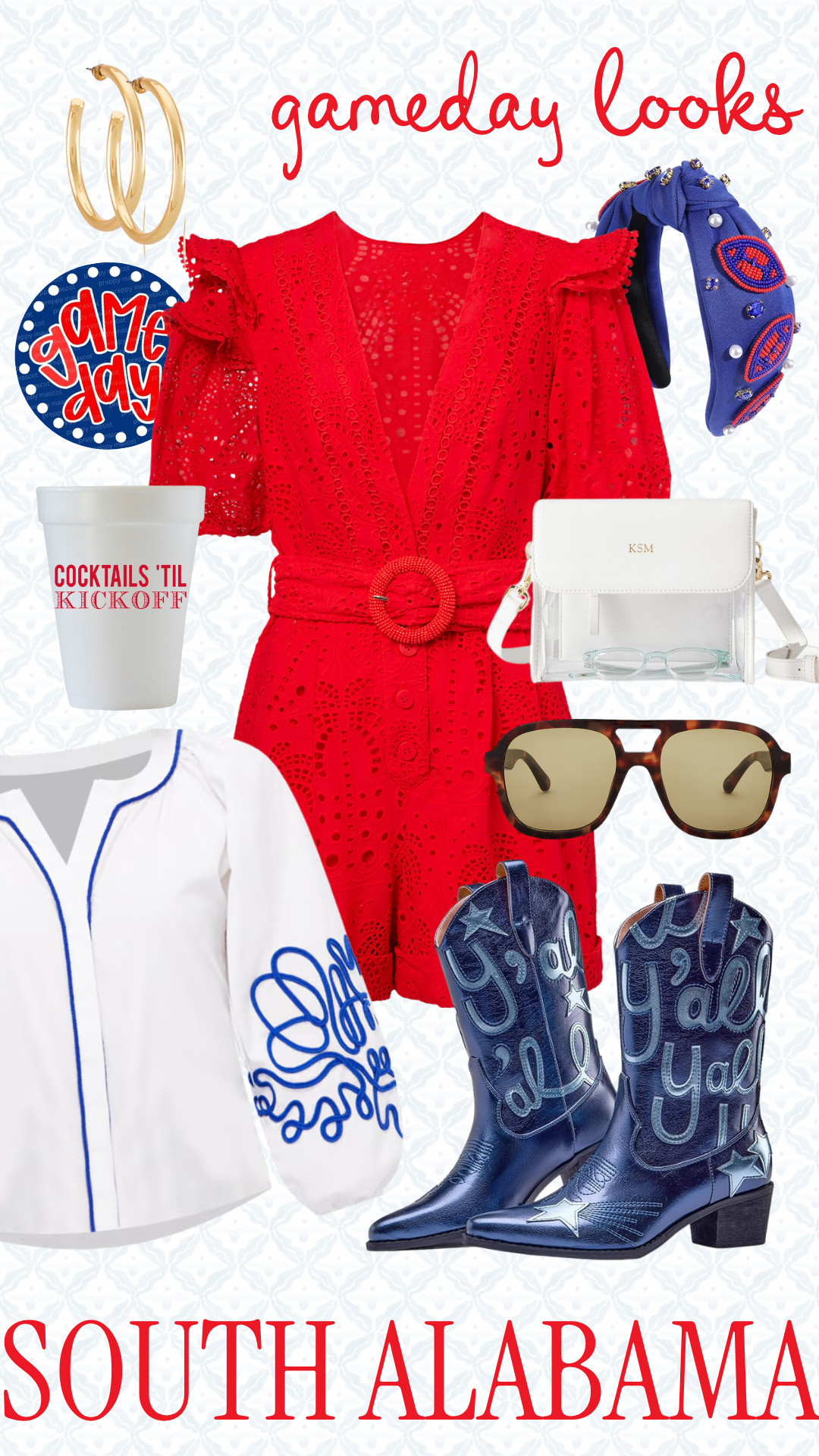 South Alabama gameday!! 

 #LTKSeasonal #LTKParties #LTKFindsUnder50