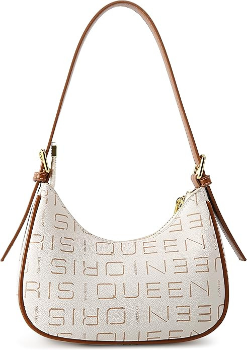 Queenoris Small Shoulder Bag for Women,Retro Mini cute Designer Purses | Amazon (US)