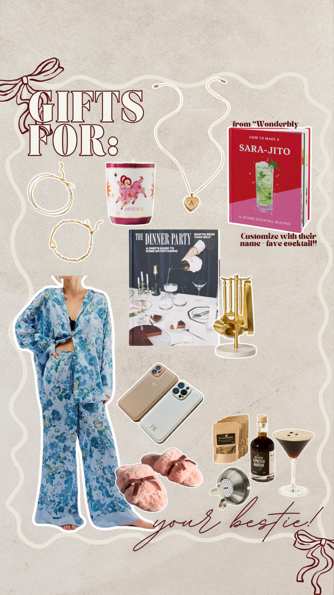 Gift ideas for your bestie! 

Personalized cocktail book is from “wonderbly”

#LTKFindsUnder100 #LTKHoliday #LTKGiftGuide